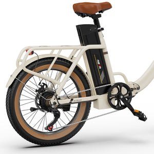 Folding Electric Bike OT16-3 Step-Thru 20'' Fat Tire Best EBike