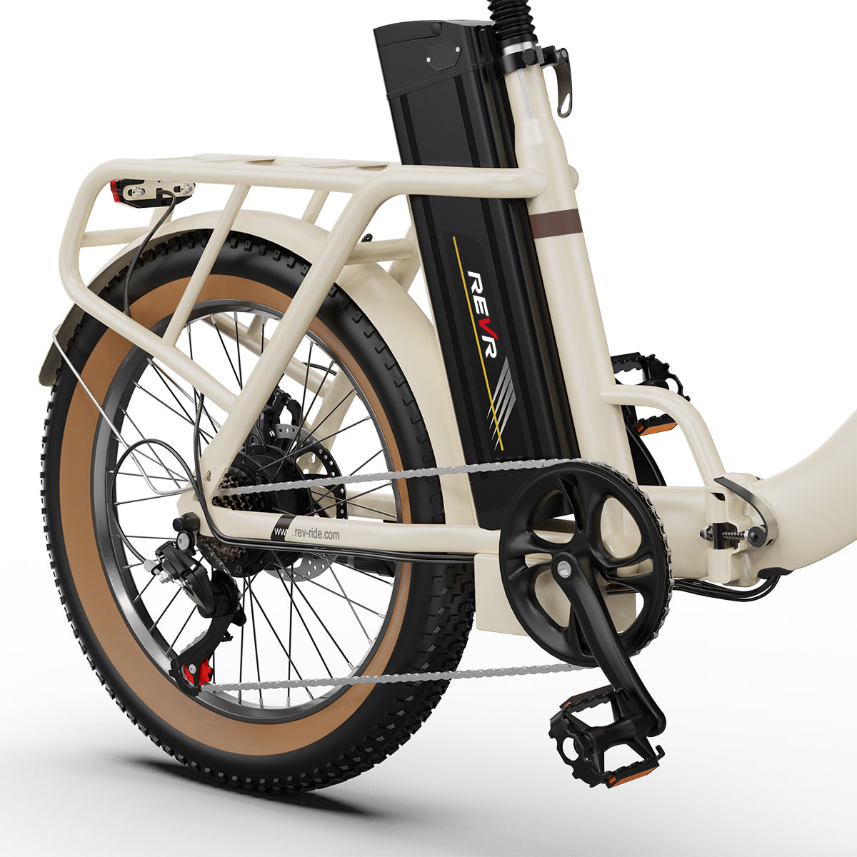 Folding Electric Bike OT16-3 Step-Thru 20'' Fat Tire Best EBike