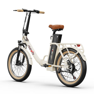 Folding Electric Bike OT16-3 Step-Thru 20'' Fat Tire Best EBike