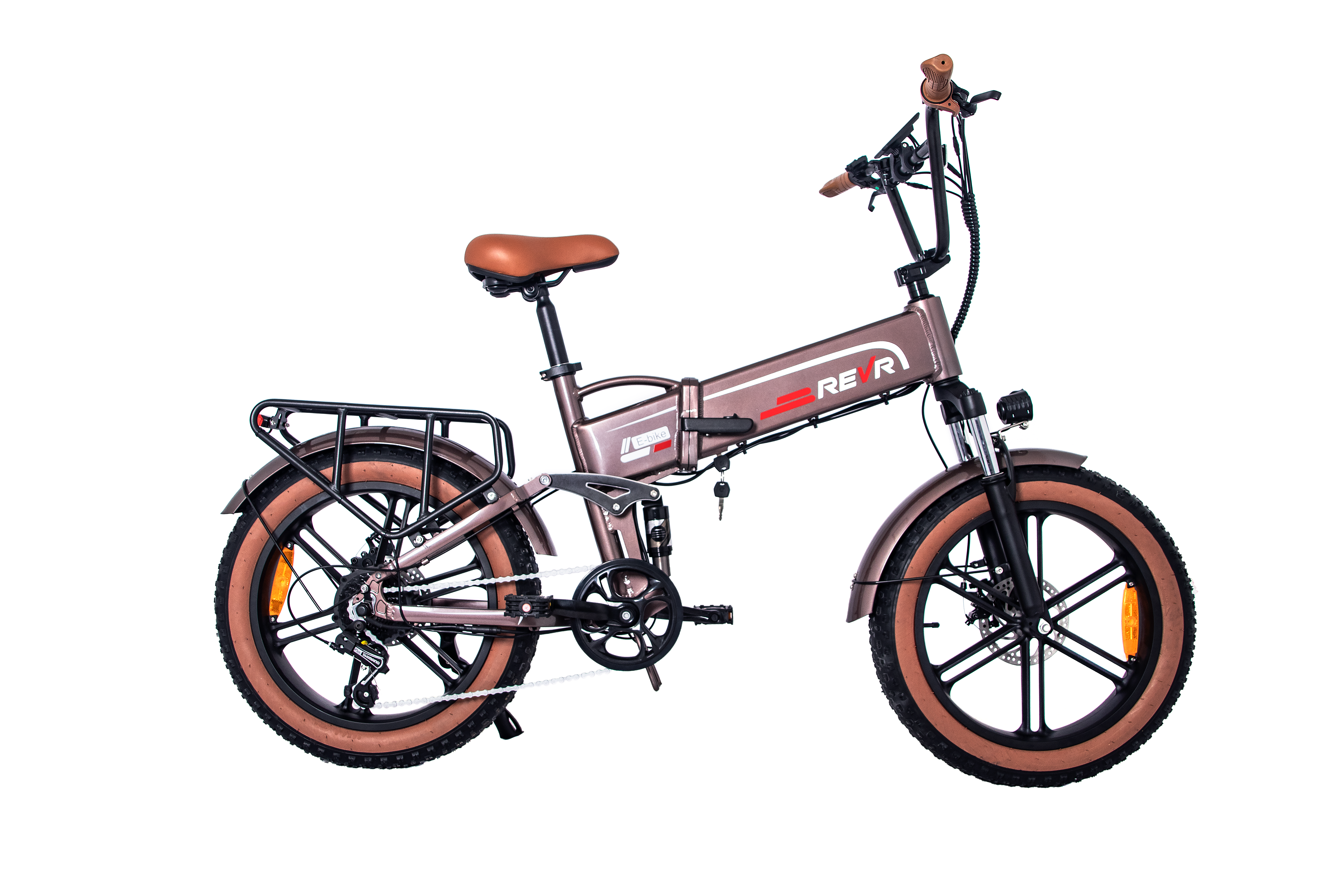 Foldable Commuter Electric Bike C4701 Fat Tire E-Bicycle