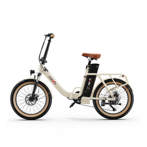 Folding Electric Bike OT16-3 Step-Thru 20'' Fat Tire Best EBike