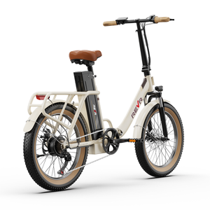 Folding Electric Bike OT16-3 Step-Thru 20'' Fat Tire Best EBike