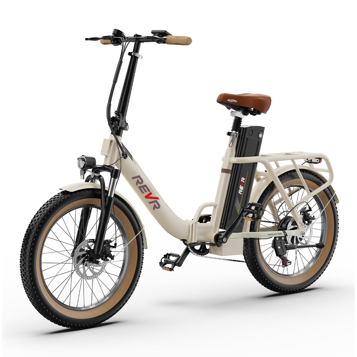 Folding Electric Bike OT16-3 Step-Thru 20'' Fat Tire Best EBike