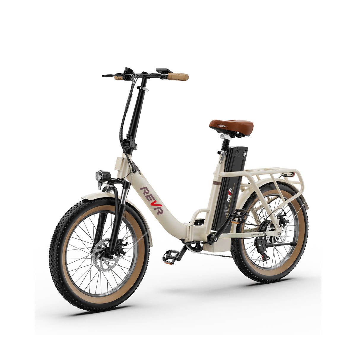 Folding Electric Bike OT16-3 Step-Thru 20'' Fat Tire Best EBike