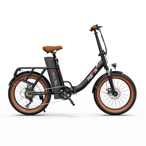 Electric Bike OT16 20'' Fat Tire Step-Thru Electric Bicycle 20MPH