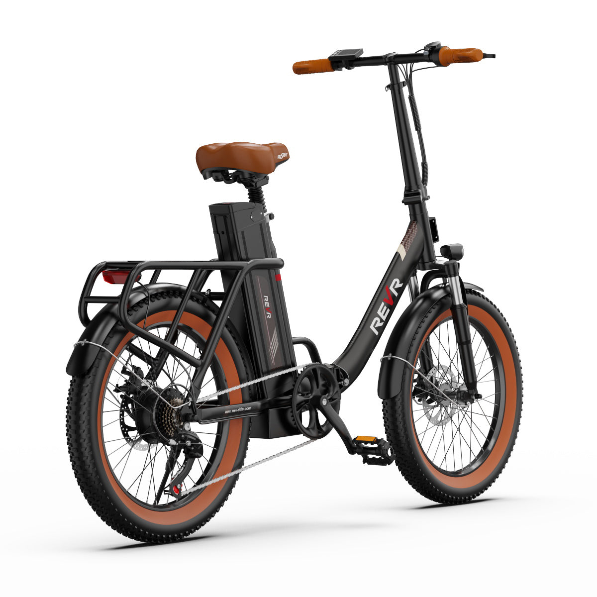 Electric Bike OT16 20'' Fat Tire Step-Thru Electric Bicycle 20MPH