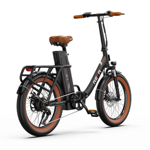 Electric Bike OT16 20'' Fat Tire Step-Thru Electric Bicycle 20MPH