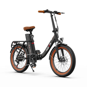 Electric Bike OT16 20'' Fat Tire Step-Thru Electric Bicycle 20MPH