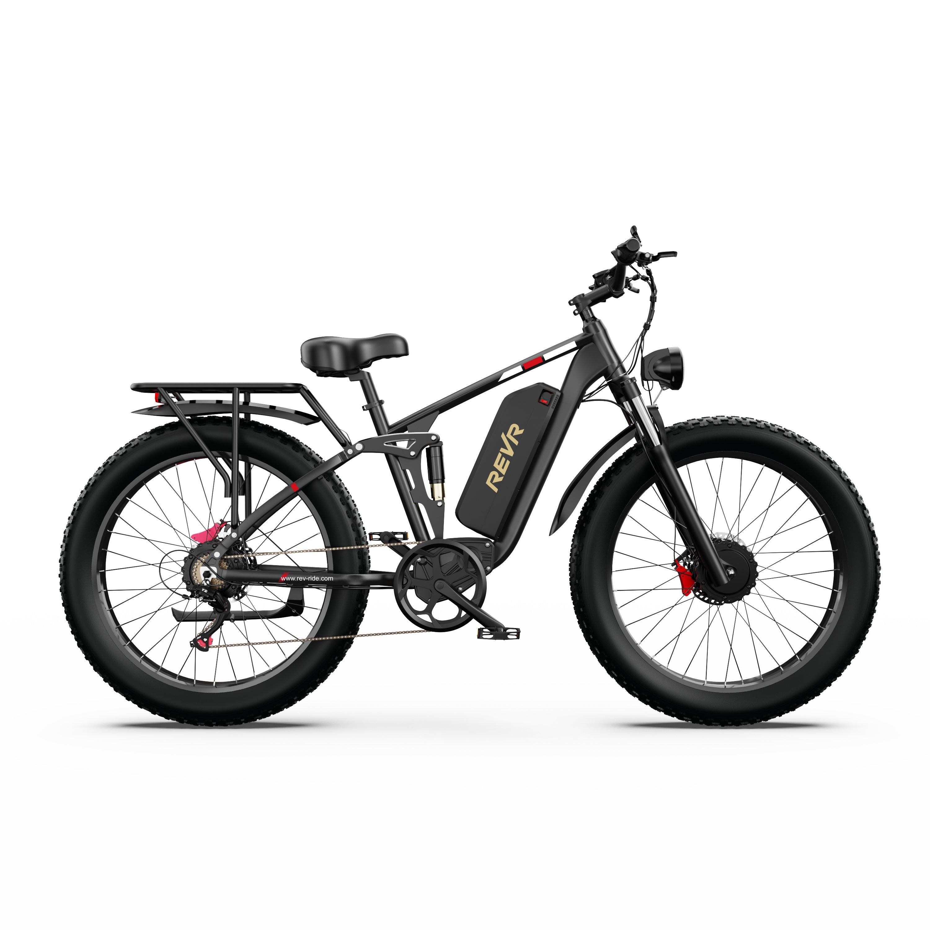 Ebike S26 Electric Mountain Bicycle 500W 26'' Fat Tire Bicycle 28MPH