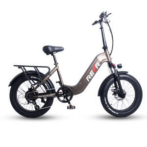 Electric Bike C5 20'' Fat Tire Foldable Electric Bicycle 20MPH