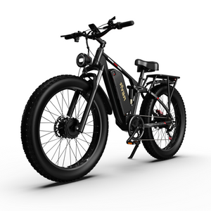 Ebike S26 Electric Mountain Bicycle 500W 26'' Fat Tire Bicycle 28MPH